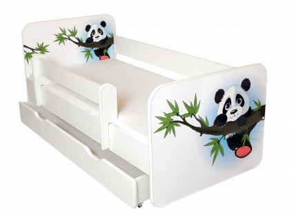 Lastevoodi Panda 70x140, Laste- ja noortevoodid, SOODUSPAKKUMISED, 70cm laiused